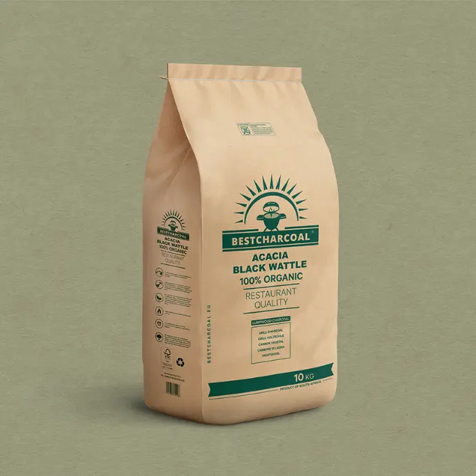 Houtskool Black wattle 10kg