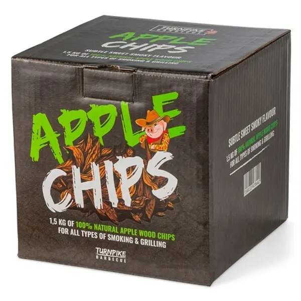 Turnpike BBQ apple chips 1.5kg