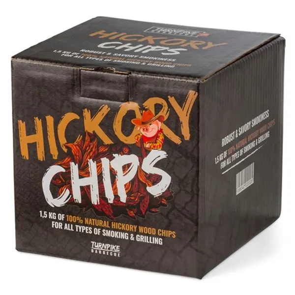 Turnpike BBQ hickory chips 1.5kg