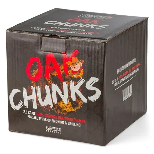 Turnpike BBQ eik chunks 2.5kg