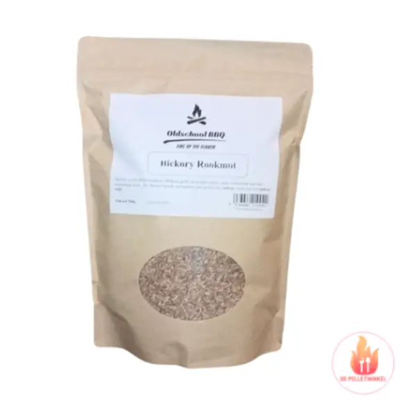 Oldschool rookmot hickory 500gr