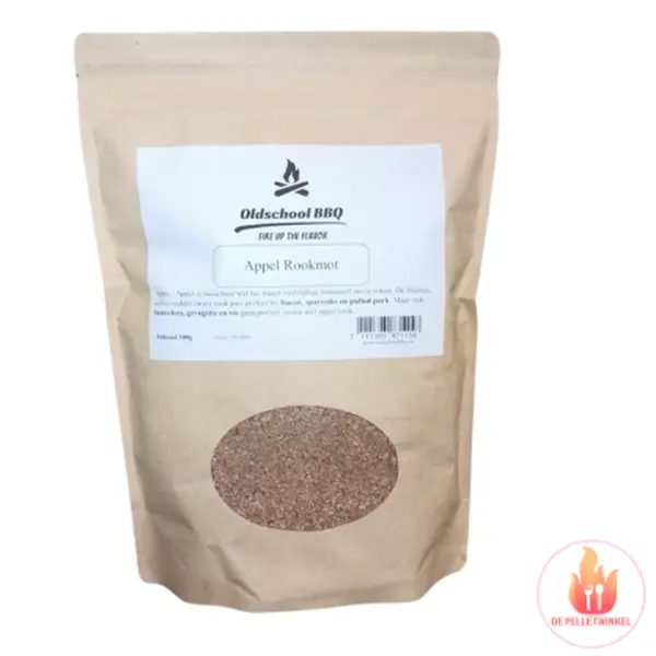 Oldschool rookmot appel 500gr